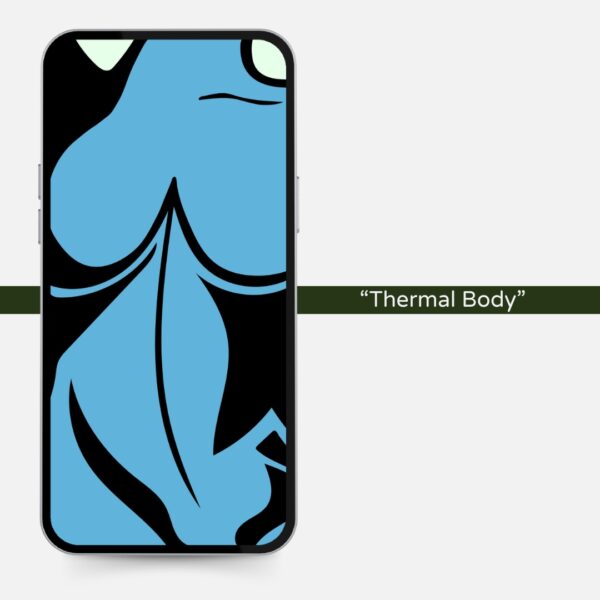 thermal body cell phone wallpaper by shaye design