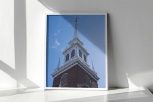 shaye design Boston photography print north end church