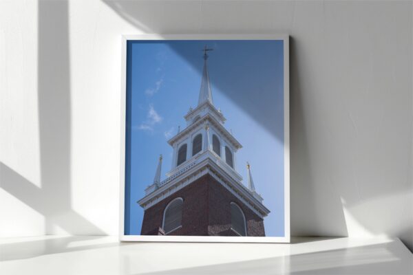 shaye design Boston photography print north end church